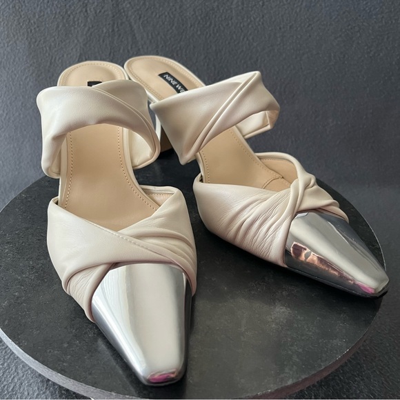 New Nine West Heeled Mules - Picture 5 of 8